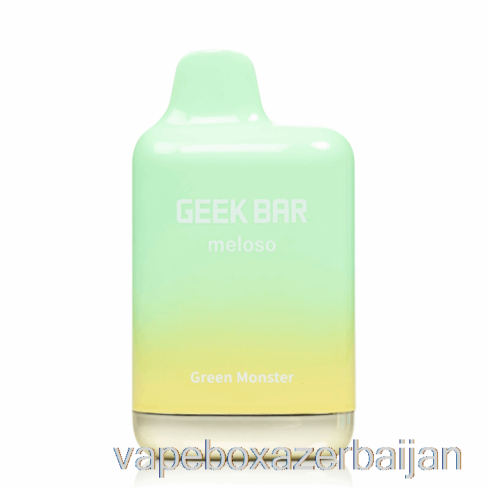 Vape Azerbaijan Geek Bar Meloso MAX 9000 Disposable Green Monster